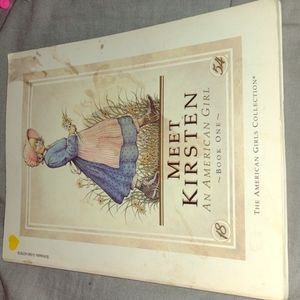 American Girls collection book meet Kirsten